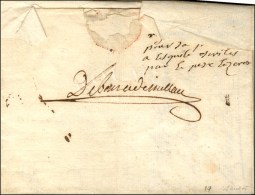 Déboursé De Millau (L N° 4) Sur Lettre Avec Texte De Toulouse (cote: 380). 1767. - TB. - R. - 1701-1800: Vorläufer XVIII