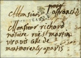 FROMENTEAU (L. N° 1) + '' Port Payé '' Sur Lettre Avec Texte Daté De Juvisy. 1790. - TB / SUP. -... - 1701-1800: Vorläufer XVIII