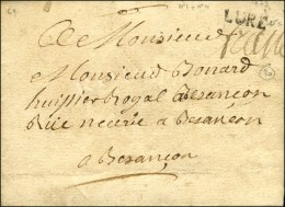 LURE (L N° 1) + '' Franc '' (L N° 4) Sur Lettre Avec Texte Daté '' Au Conans ''. 1773. - TB / SUP. - 1701-1800: Vorläufer XVIII