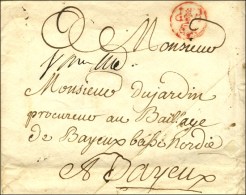 Marque Postale Ornée Rouge P.P. Couronnée (L. N° 37 A) Sur Enveloppe Sans Texte Adressée... - 1701-1800: Vorläufer XVIII