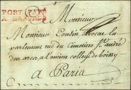 PORT PAYE / A LANGRES Rouge (L N° 6A) (Cote : 1400). 1781. - TB. - R. - 1701-1800: Vorläufer XVIII