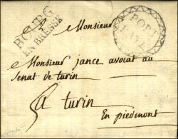 Marque Postale Ornée PORT / PAYEE BOURG / EN BRESSE (L. N° 5) Sur Lettre Avec Texte Daté 1779... - 1701-1800: Precursors XVIII