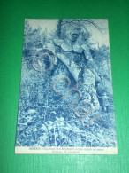 Delcampe - Cartolina Bomarzo - Villa Orsini - I Colossi Scolpiti Nel Masso 1942 - Viterbo