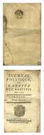 Marque Postale Ornée PERIODIQUES / FRANCS (L. N° 52) Sur Journal Politique Ou GAZETTE DES GAZETTES A... - 1701-1800: Vorläufer XVIII