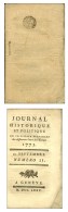 Marque Postale Ornée PERIODIQUES / FRANCS (L. N° 52) Sur Journal Historique Et Politique à... - 1701-1800: Precursors XVIII