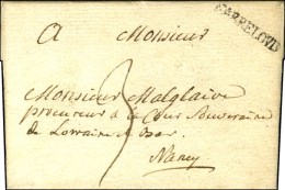 SARRELOVIS (L. N°2) Sur Lettre Avec Texte Daté 1767. - TB / SUP. - R. - 1701-1800: Precursors XVIII