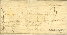 '' De Paimboeuf '' (L. N°1) Sur Lettre Avec Texte Daté 1725. - TB. - 1701-1800: Precursors XVIII