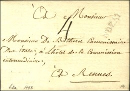 NOSAI à Sec (L. N°2 A) Sur Lettre Avec Texte Daté 1788. - TB / SUP. - 1701-1800: Vorläufer XVIII