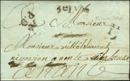 Lettre Avec Texte Daté Nantes 1790, Acheminée Par La Petite Poste (L. N° 6). Lettre En Port Du... - 1701-1800: Vorläufer XVIII