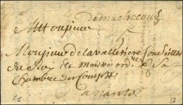 '' Demachecoul '' (L. N° 1) Sur Lettre Avec Texte Daté 1714. - TB. - 1701-1800: Precursors XVIII