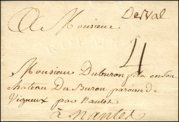 'Derval' (L N° 1). 1766. (cote : 450). - TB / SUP. - 1701-1800: Précurseurs XVIII