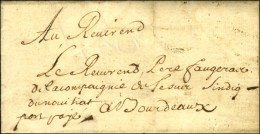 Lettre Avec Texte Daté De Cap Breton. Au Recto, Mention Manuscrite '' Port Payé ''. 1683. - TB. - ....-1700: Précurseurs