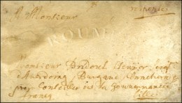 '' Franc '' Sur Lettre Avec Texte Daté De Berges Pour Lille. 1661. - TB. - R. - ....-1700: Precursori