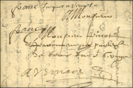 '' Franc Jusqu'à Rennes '' Sur Lettre Avec Texte Daté De Paris Pour Avesnes. 1657. - TB /  SUP. - RR. - ....-1700: Precursori