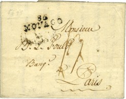 85 / MONACO Sur Lettre Avec Texte Daté De Port Maurice Le 7 Avril 1798, Acheminée Jusqu'à... - Andere & Zonder Classificatie
