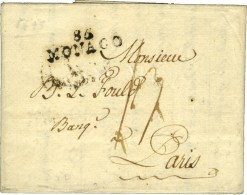 85 / MONACO Sur Lettre Avec Texte Daté De Port Maurice Le 7 Avril 1798, Acheminée Jusqu'à... - Sonstige & Ohne Zuordnung