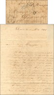 Lettre Avec Texte Daté De '' Papara, Le 11 Mai 1861 '' Pour Paris. Càd SAN FRANCISCO 8 Juillet Et... - Other & Unclassified