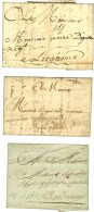 Lot De 3 Marques Postales De St Domingue (Petit Goave, Port Aux Princes Et Le Cap). - TB. - Other & Unclassified