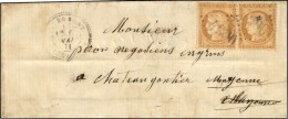 Lettre Avec Texte Daté De Paris Le 5 Mai 1871 Pour Château-Gontier Remise Par Un Passeur Au Bureau... - Oorlog 1870