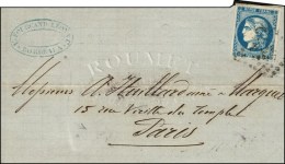 GC 532 / N° 46 Sur Lettre Avec Texte Daté Du 3 Avril 1871 Pour M. Huillard à Paris, Càd De... - Guerre De 1870