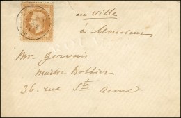 Càd De Rayon 2 PARIS 2 (60) 6 AVRIL 1871 / N° 28 Sur Lettre Pour Paris. - TB. - R. - Krieg 1870