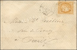 Etoile / N° 43 Càd De Rayon 4 PARIS 4 (60) 2 MAI 71 Sur Lettre Pour Paris. Rare Avec Emission De... - War 1870