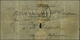 Papillon De Metz Adressé à La Rochelle (Charente Inférieure) Avec Càd D'atterissage... - Guerre De 1870