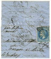 Etoile 14 / N° 29 Càd PARIS / R. DE STRASBOURG 30 NOV. 70 6ème Levée Sur Lettre... - Guerra Del 1870