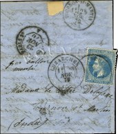 Lettre Avec Bon Texte Concernant Les Dépêches Télégraphiques Daté De Paris Le 15... - Krieg 1870