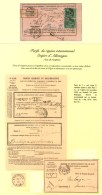 Càd PARIS / AV. DE L'OPERA / N° 75 Paire Sur Avis De Réception Pour Brulingen. 1882. - TB. - Andere & Zonder Classificatie
