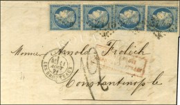 GC 2145 / B / N° 37 (4) Càd LYON / LES BROTTEAUX Sur Lettre Insuffisamment Affranchie Pour... - 1871-1875 Ceres