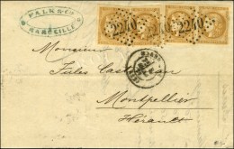 GC 2240 / N° 43 (4) Càd T 17 MARSEILLE (12). 1871. - SUP. - R. - 1870 Bordeaux Printing