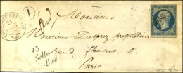 PC 2865 / N° 15 Belles Marges Càd T 15 FERRIERES-GATINAIS (43) Cursive 43 La Selle / Sous Le Bied. 1854.... - 1853-1860 Napoleone III