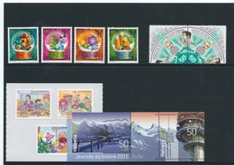 2015 - Switzerland - Stamps Set Issue 4/2015 - Ongebruikt