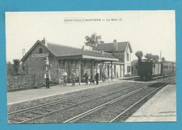 CPA -  Chemin De Fer Train En Gare De MONTSOULT-MAFFIERS 95 - Montsoult