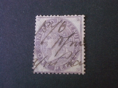 GRANDE - BRETAGNE  ( O )  Fiscaux - Postaux  De 1871    "     VICTORIA  "     N° 5     1 Val . - Revenue Stamps