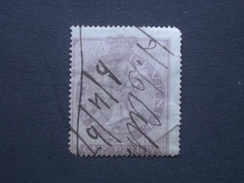GRANDE - BRETAGNE  ( O )  Fiscaux - Postaux  De 1862    "     VICTORIA  "     N° 1  Filigrane Ancre     1 Val . - Steuermarken