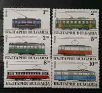Bulgaria, 1994, Mi: 4144/49 (MNH) - Tramways