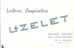 Buvard UZELET Laiterie Coopérative UZELET Première Marque Des Deux Sèvres à ARDIN - Produits Laitiers