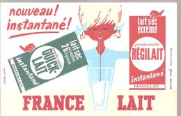 Buvard FRANCE LAIT QUICK LAIT REGILAIT - Produits Laitiers