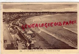 85 - SABLES D' OLONNE- LE REMBLAI ET LA PLAGE -1938 - Sables D'Olonne