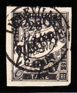 GABON - N°  13 - 25c SUR 20c NOIR - JOLI CACHET - (tirage 4200). - Usati