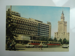 Warszawa Palac Kultury I Nauki ; Z Lewej Hotel Metropol Bo5 - Pologne