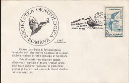 61755- POMARINE JAEGER, SKUA, KINGFISHER, BIRDS, SPECIAL COVER, 1993, ROMANIA - Albatros