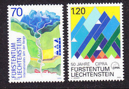 Liechtenstein 2002 Jahr Der Berge 2v ** Mnh (36203) - Neufs
