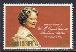 Samoa 1980 Queen Mother's 80th Birthday, MNH, SG 572 - Samoa