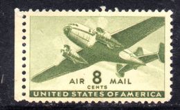 XP3145 - STATI UNITI 1941 , Posta Aerea  Yvert N.  27 *** - 2b. 1941-1960 Nuevos