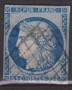 FRANCE Cérés IIe République N° 4 Oblitération Grille - 1849-1850 Ceres
