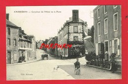 [53] Mayenne > AMBRIERES  Carrefour De L'Hôtel De La Poste - Ambrieres Les Vallees