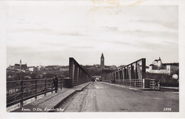 Ansichtskarte Enns - Brücke - Enns